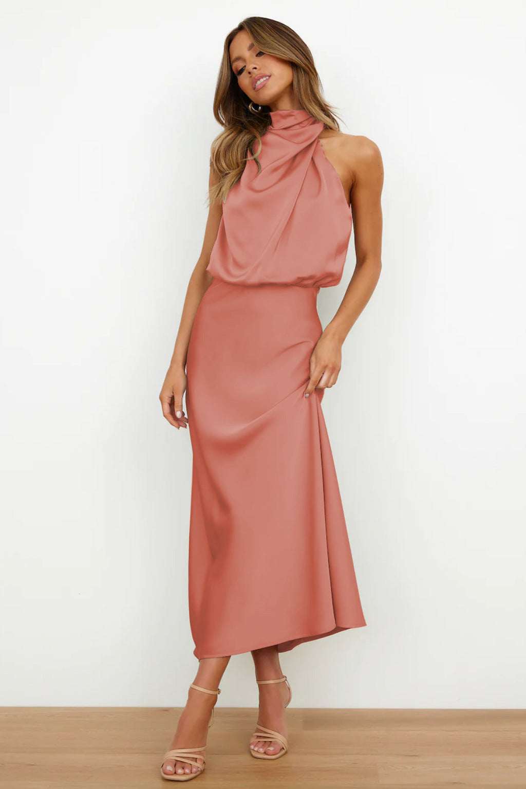 Colette | Satin flowing dress