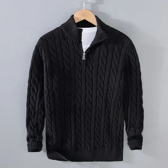 Marcelino | Refined men's cable knit jumper