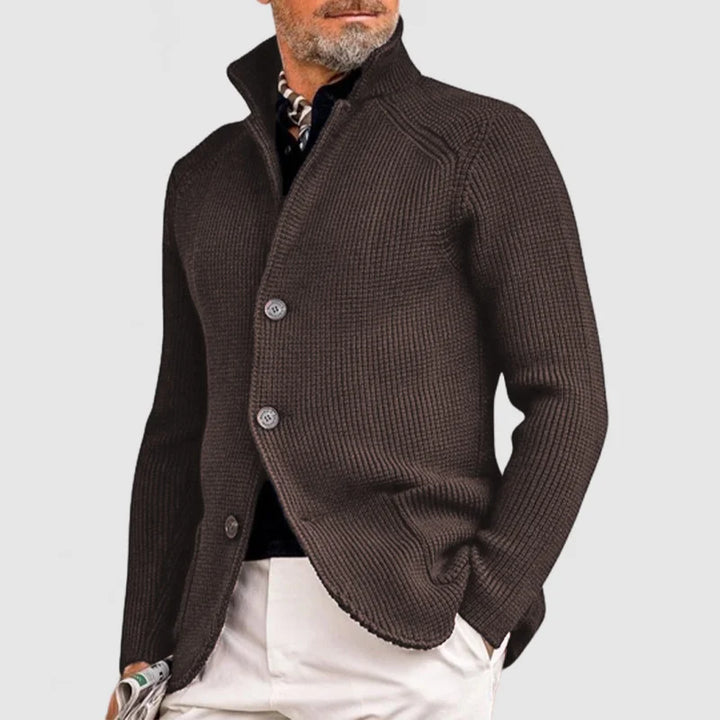 Shawn | Refined men's cardigan with button fastening