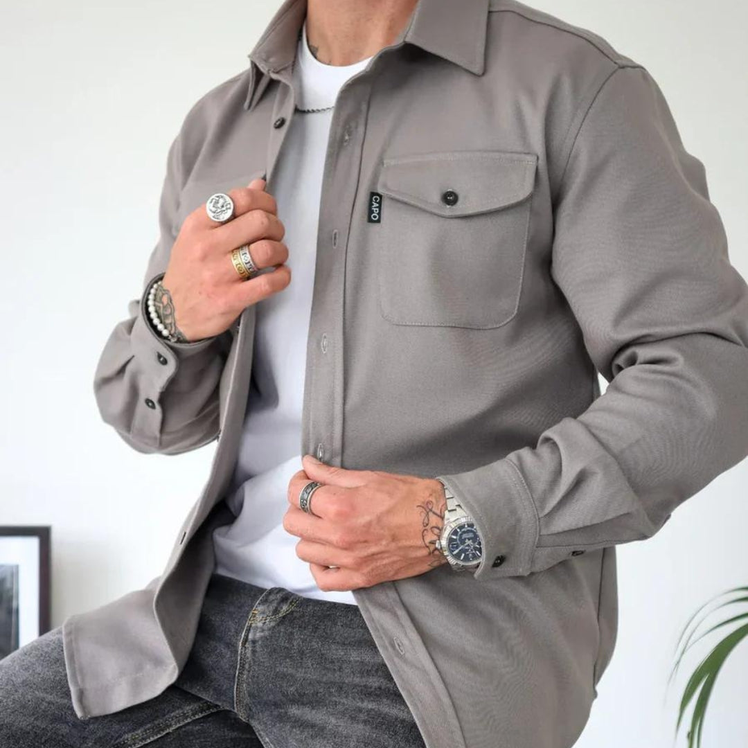 Eddy | Men's casual shirt in soft fabric