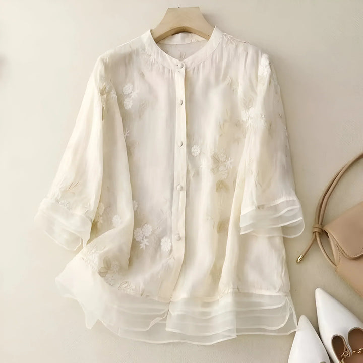 Tess | Breezy cotton blouse