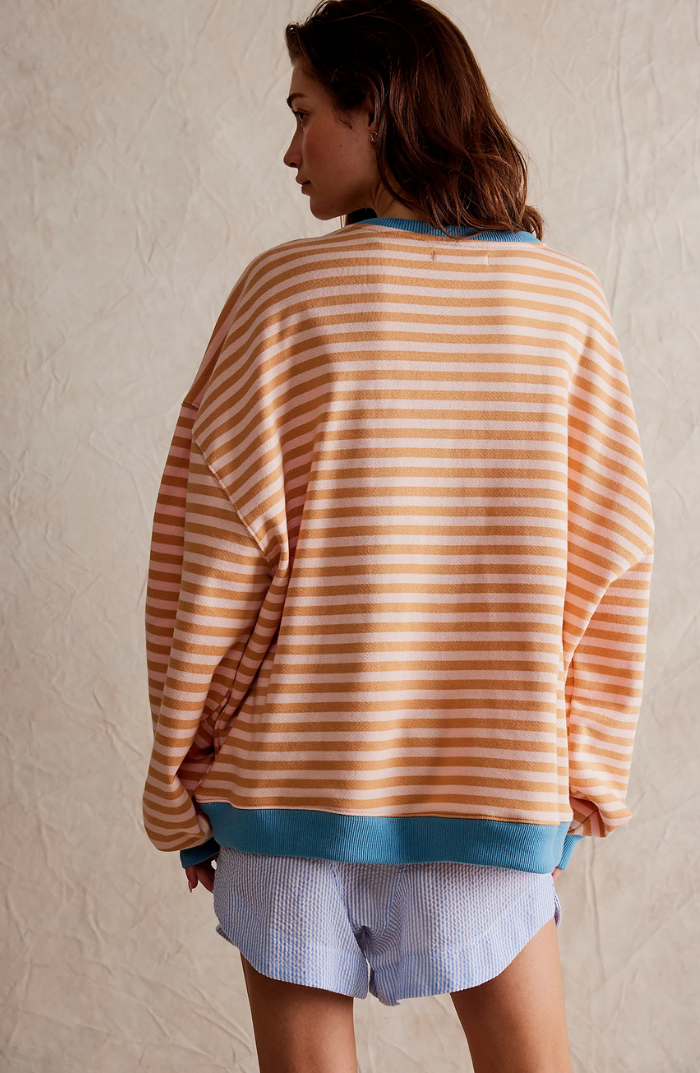 Ophelia | Horizon Oversize Striped Shirt