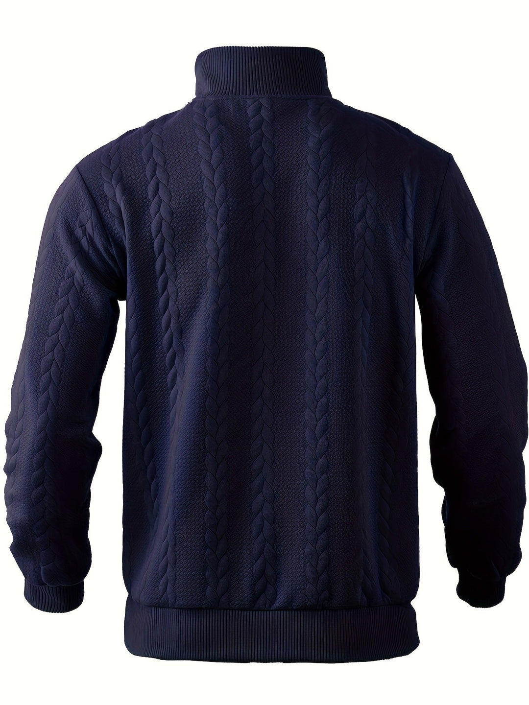 Romario | Men's Vintage Zip Sweater