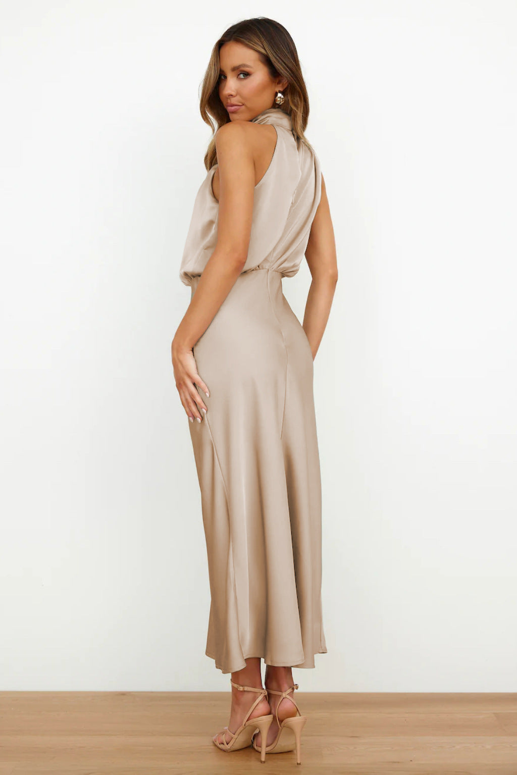 Colette | Satin flowing dress