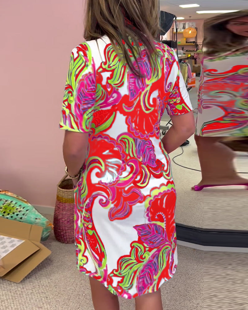 Isla | Colourful dress