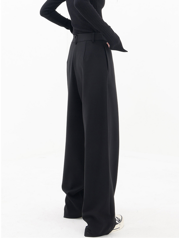 Madeline | Wide-leg asymmetric trousers