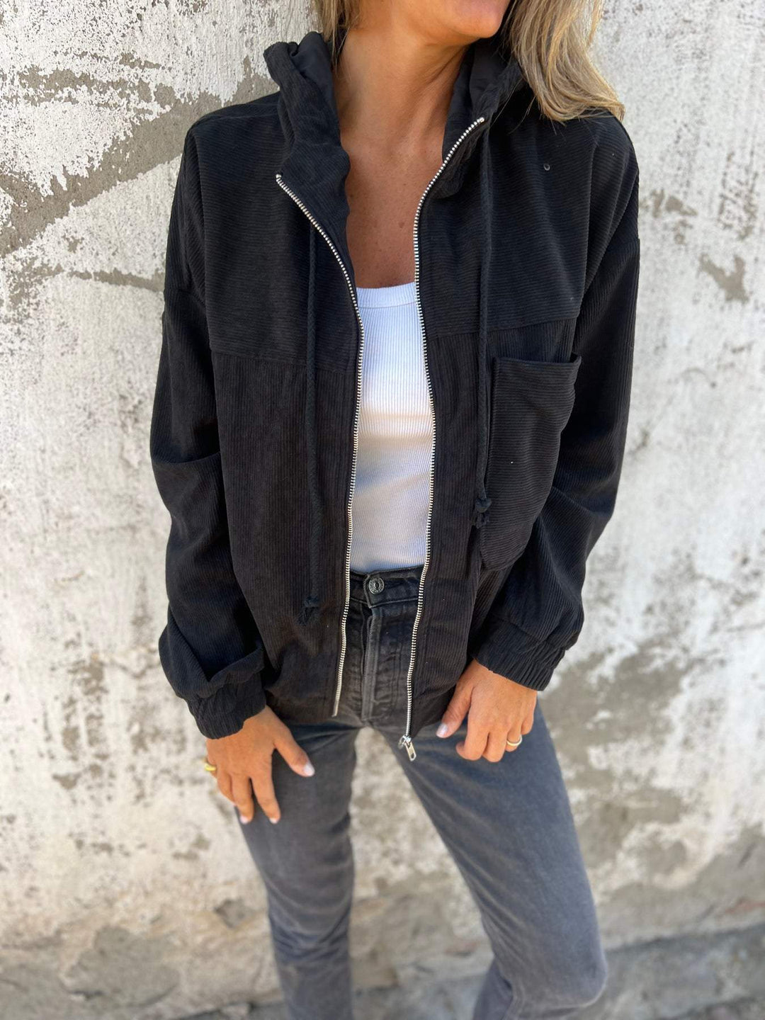 Adelyne | Casual Zip-Up Jacket