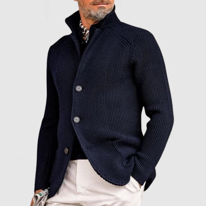 Shawn | Refined men's cardigan with button fastening