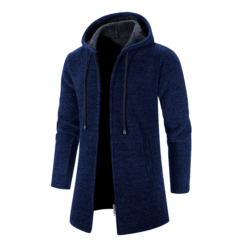 Charly | Men's wool hooded coat