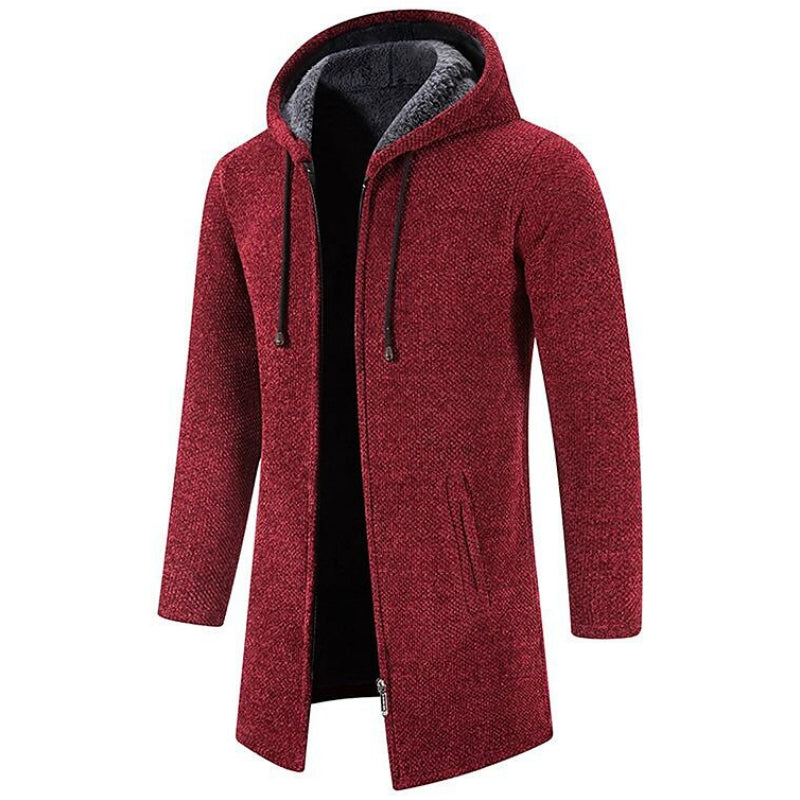 Charly | Men's wool hooded coat