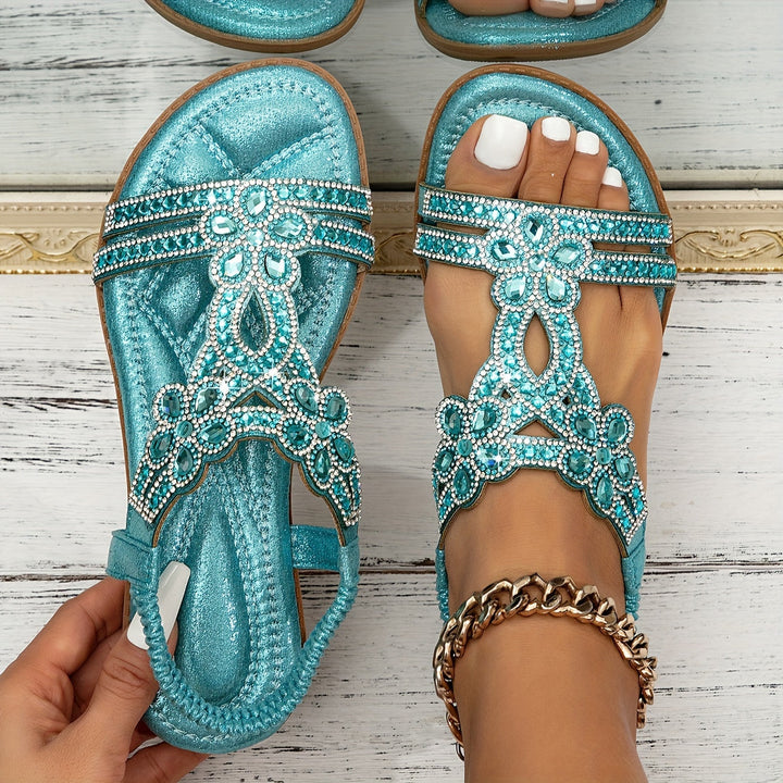 Joelle | Crystal sandals