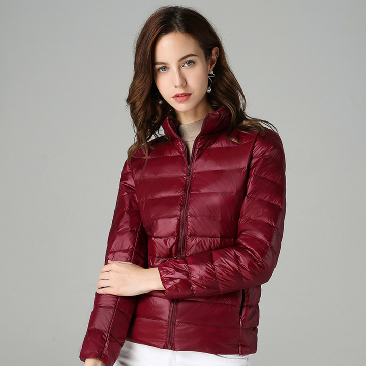 Arianna | New ultralight winter jacket in white duck down