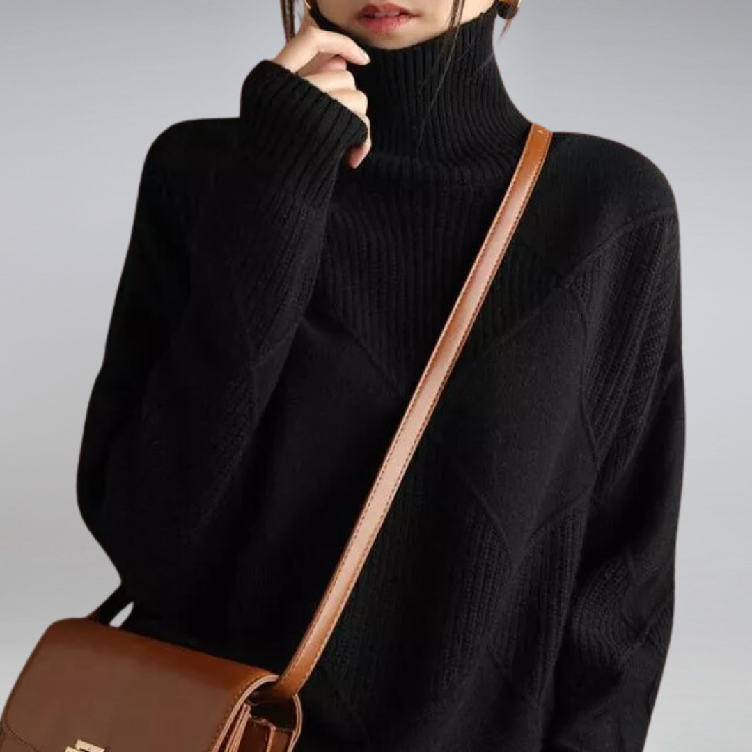 Adelia | Comfortable turtleneck jumper