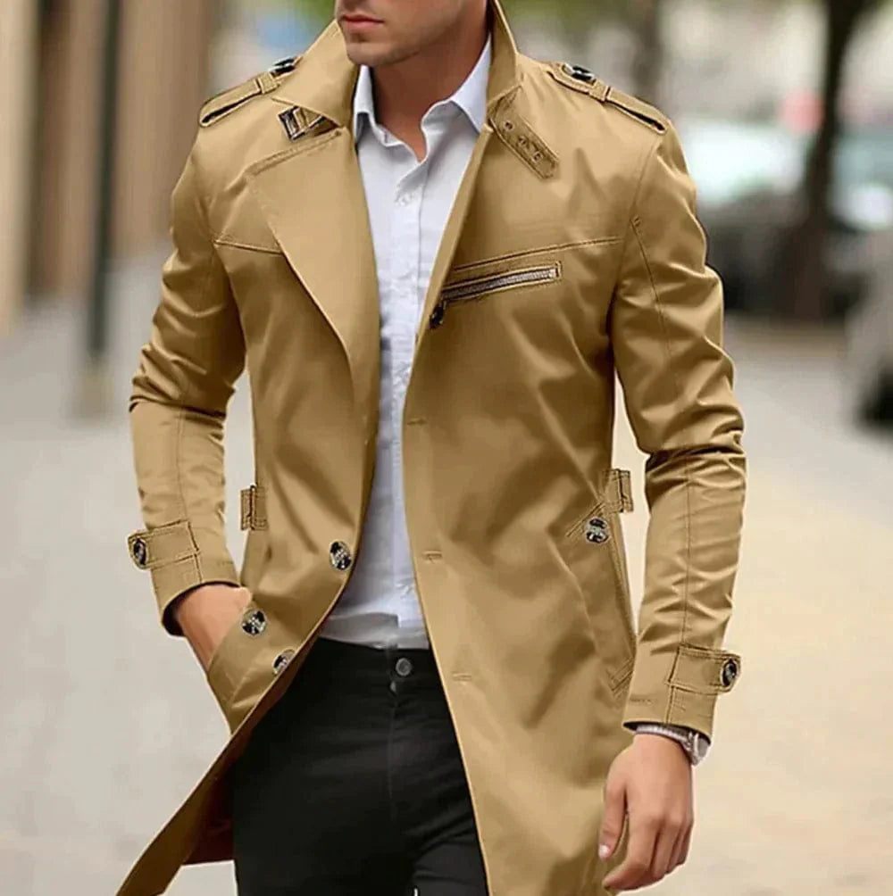 Xavier | Elegant trench coat for men