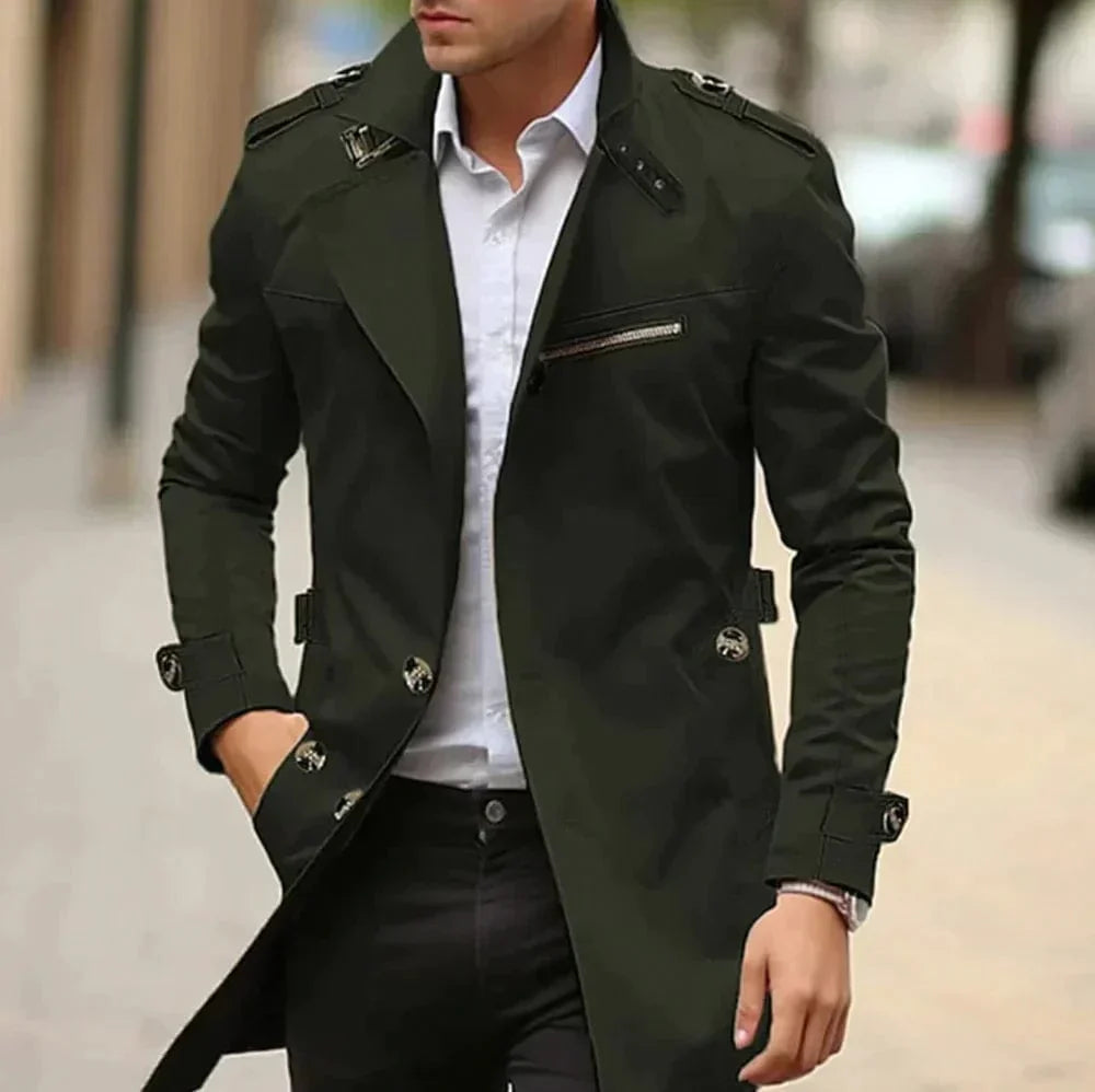 Xavier | Elegant trench coat for men