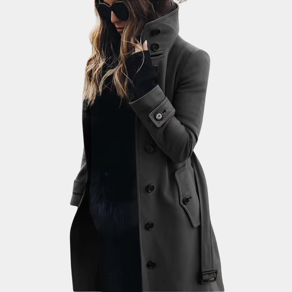 Hélène | Elegant and warm trench coat