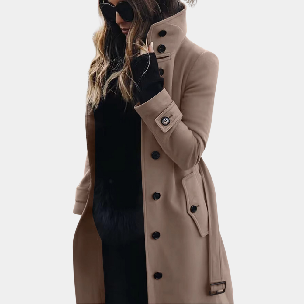 Hélène | Elegant and warm trench coat