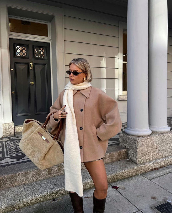 Jesslyn | Oversized wool coat