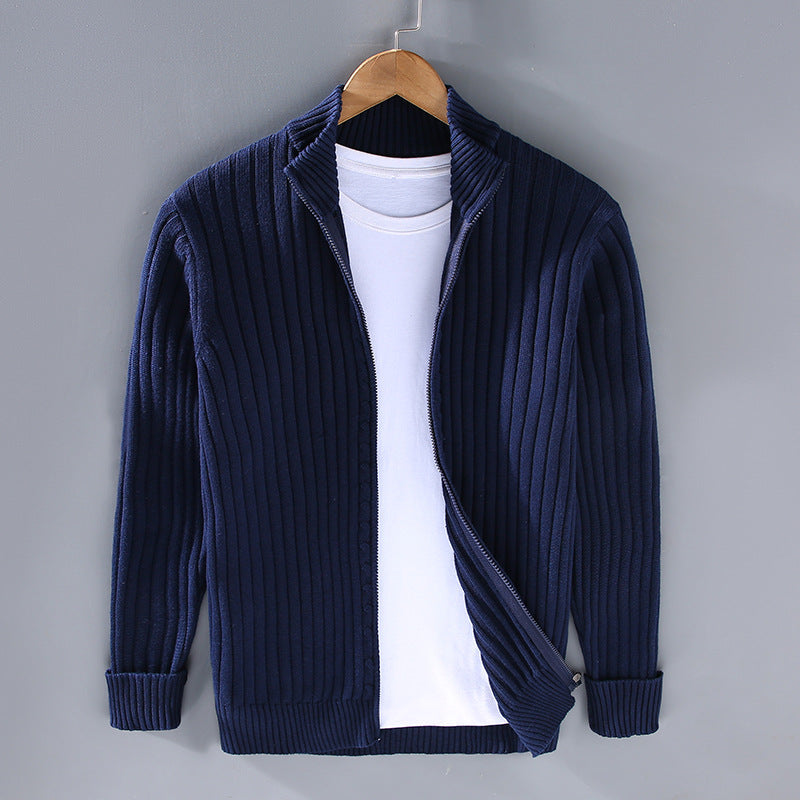 Jimmy | Sophisticated men's jumper with elegant zip