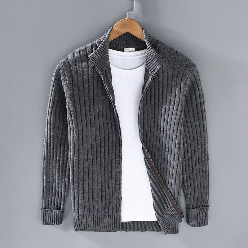 Jimmy | Sophisticated men's jumper with elegant zip