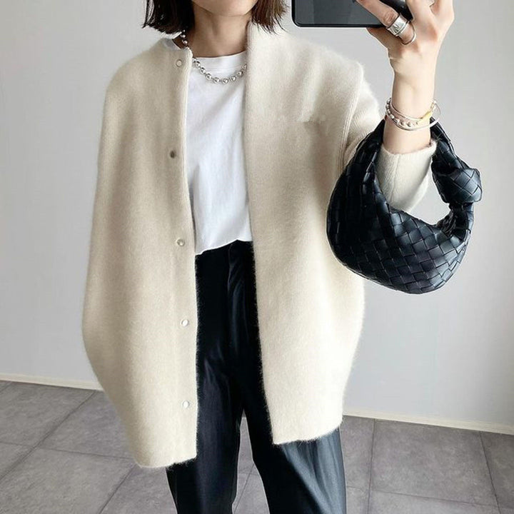 White | Soft winter cardigan