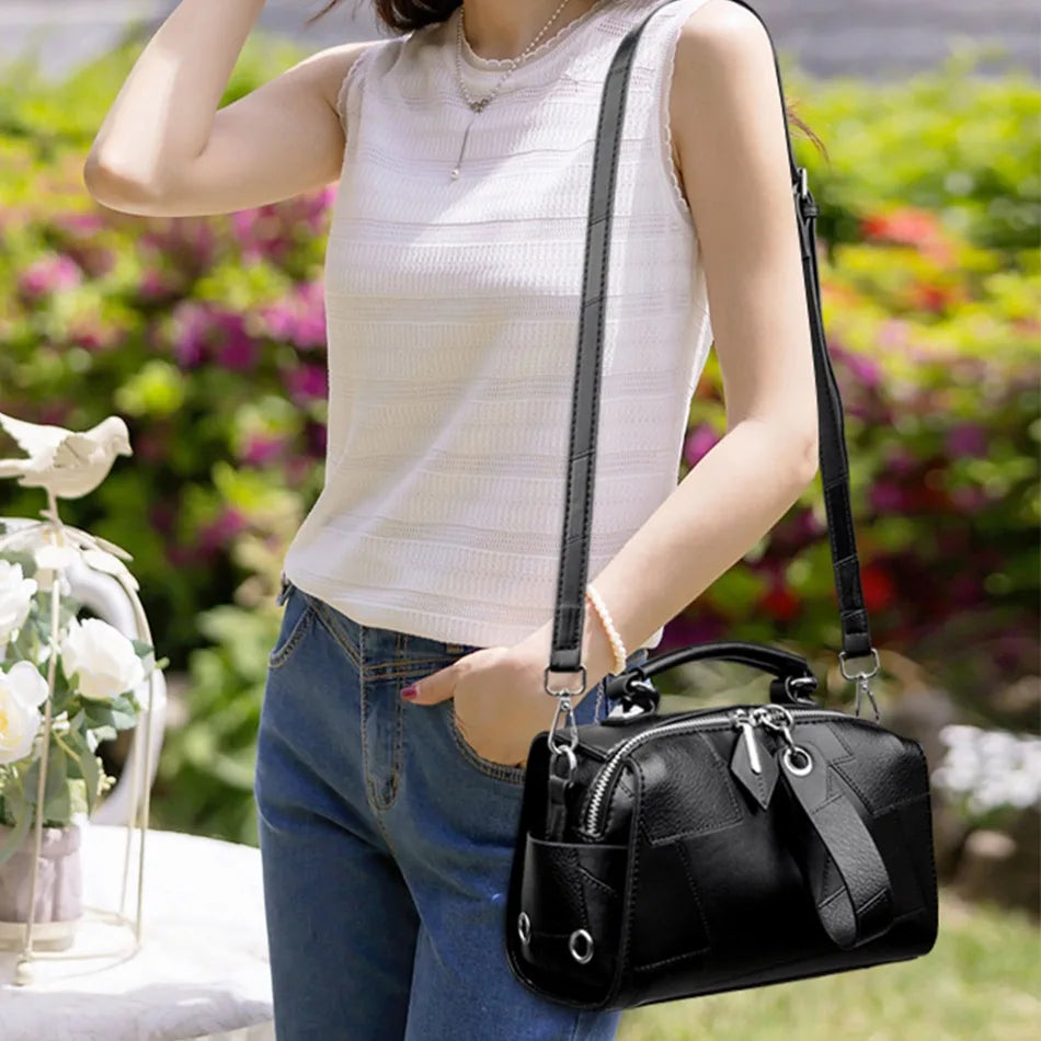 Kelly | Elegant leather handbag