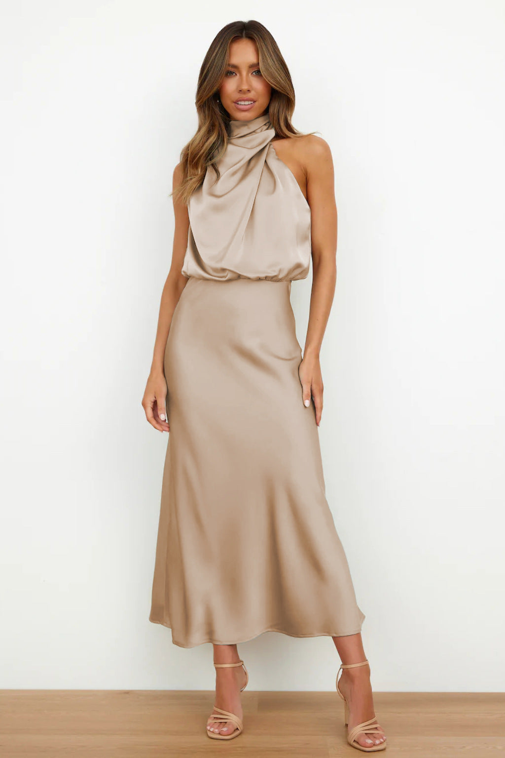 Colette | Satin flowing dress