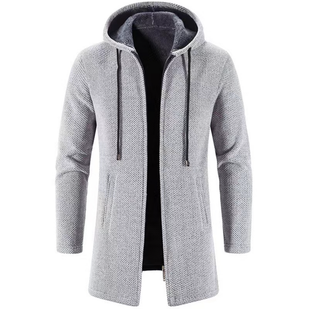 Charly | Men's wool hooded coat