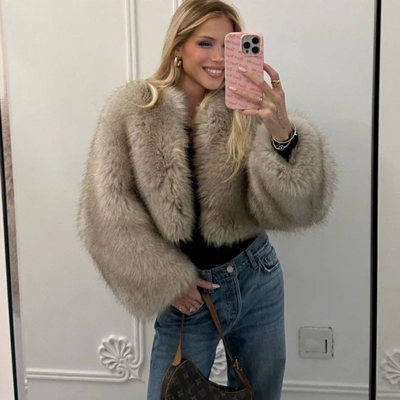 Madison | Iconic Fur Cropped Jacket