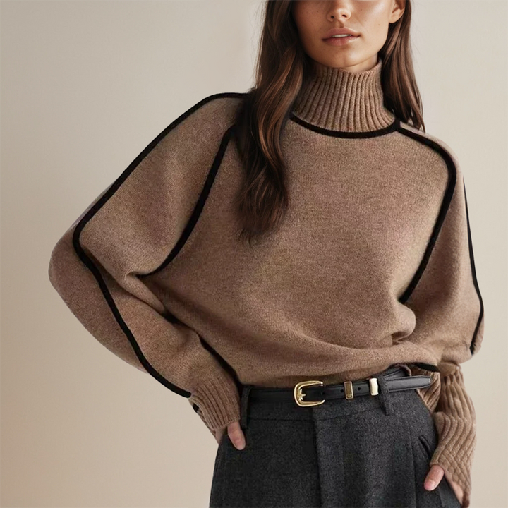 Chantal | Soft turtleneck jumper