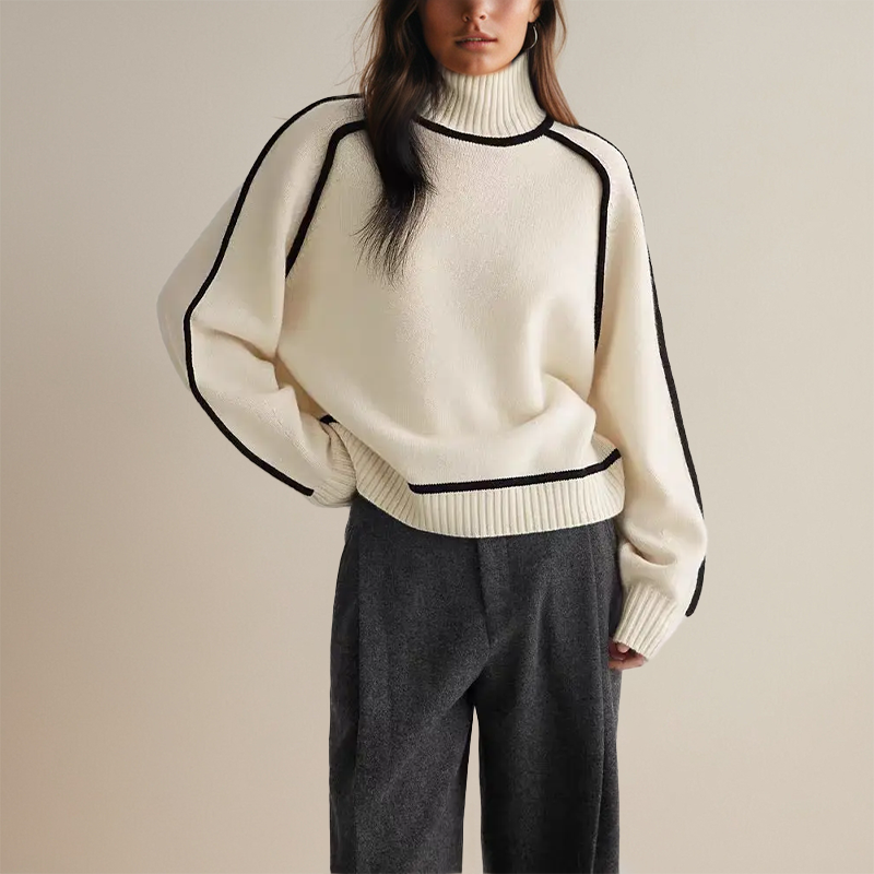 Chantal | Soft turtleneck jumper