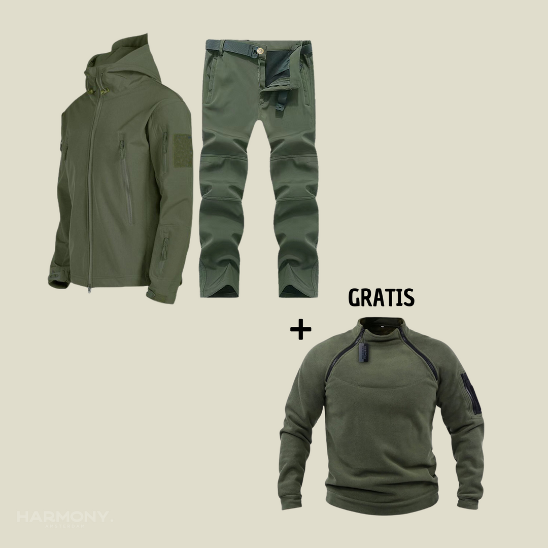 Yannick | Waterproof military suit + free jacket