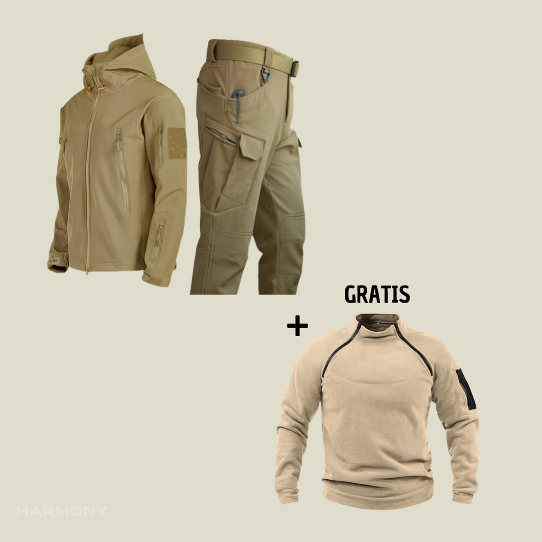 Yannick | Waterproof military suit + free jacket