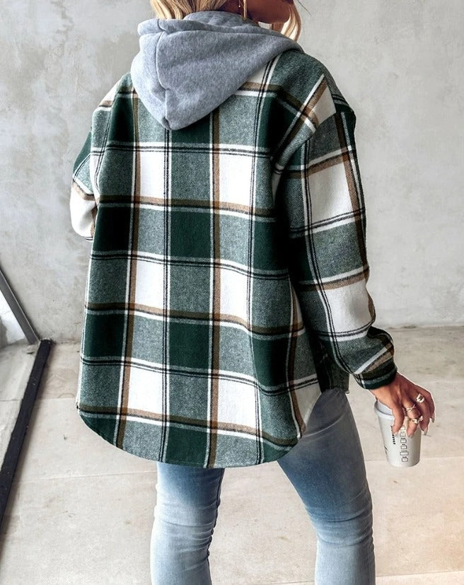 Yvette | Urban check cardigan