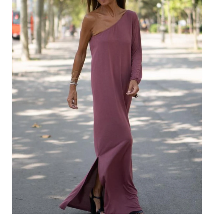 Sharon - Elegant one-shoulder dress