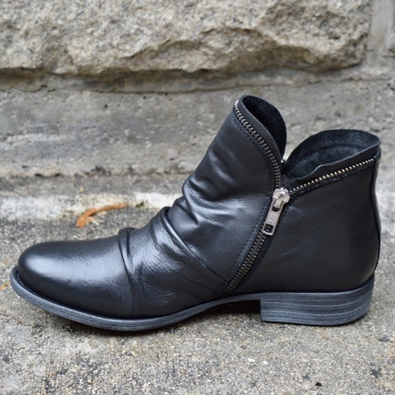 Therese | Elegant artificial leather boots